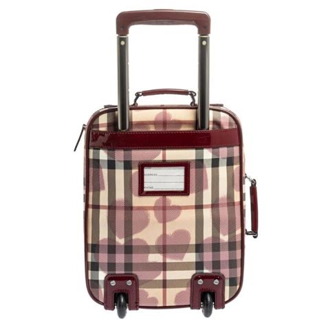 burberry trolley bag